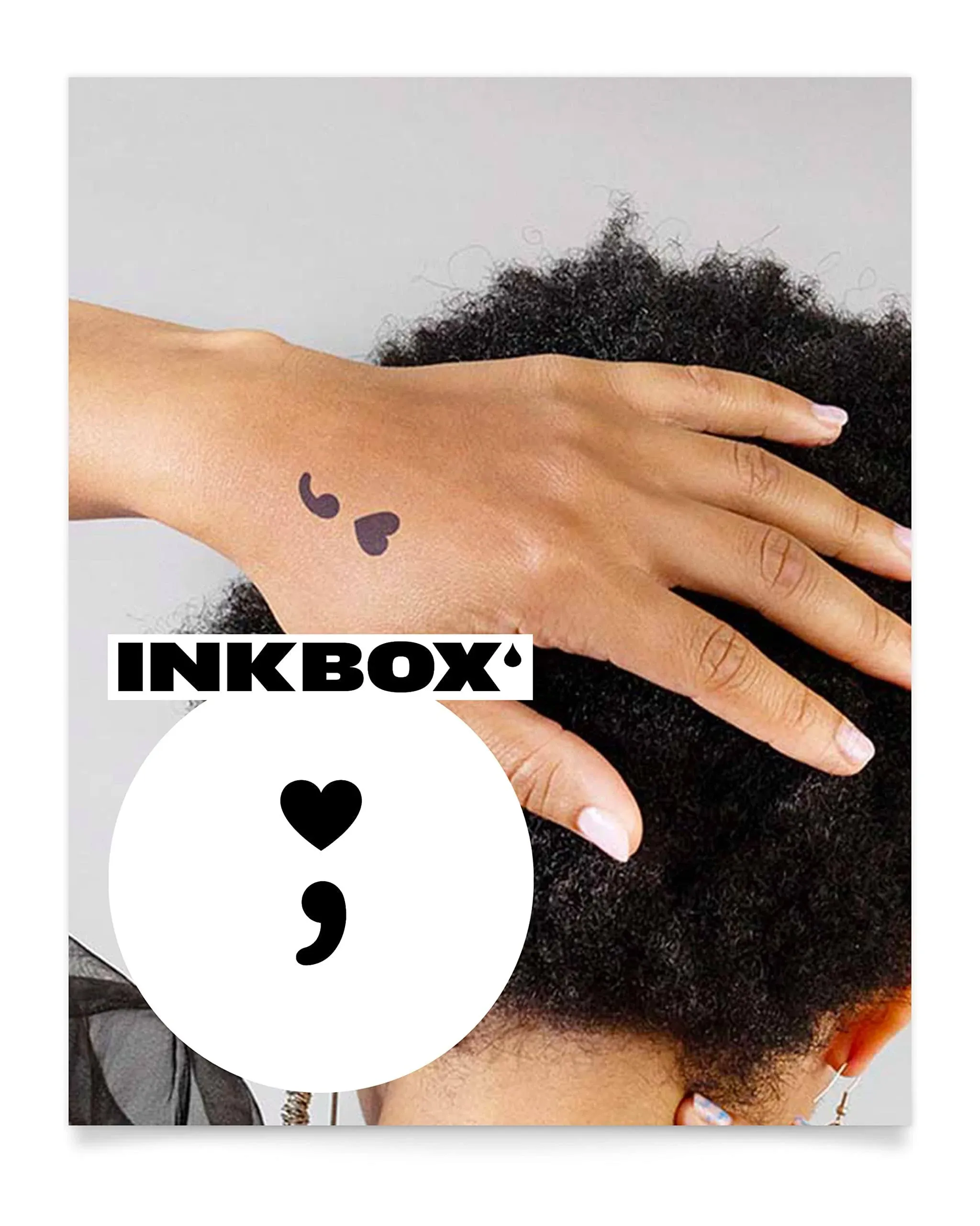 Inkbox Temporary Tattoos, Semi-Permanent Tattoo, One Premium Easy Long Lasting ...