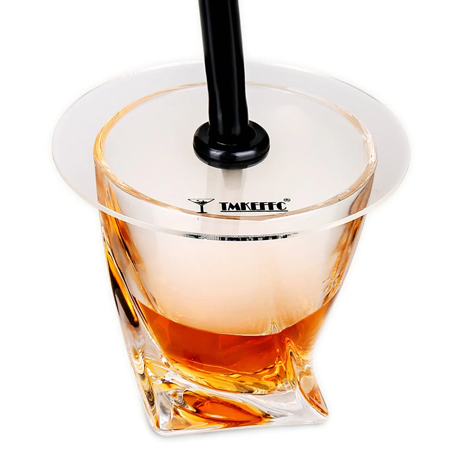 TMKEFFC Smoking Gun Cup Cover for Cocktail Drinks Smoking, Smoke Infuser Lids ...