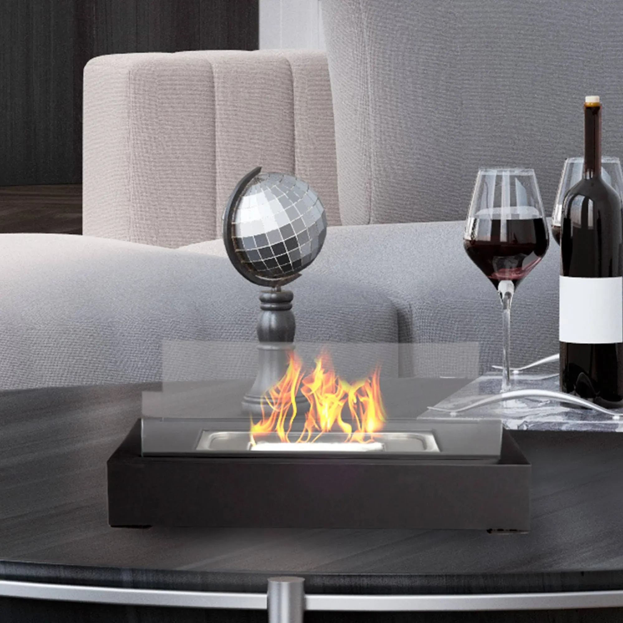 Northwest Bio Ethanol Ventless Tabletop Fireplace