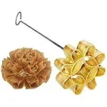 Thai Dok Jok Sesame Cookies Brass Mold Maker Crispy Biscuit Blossom Lotus Flowers Thai Sunflower Cookie 3.15" (Medium)