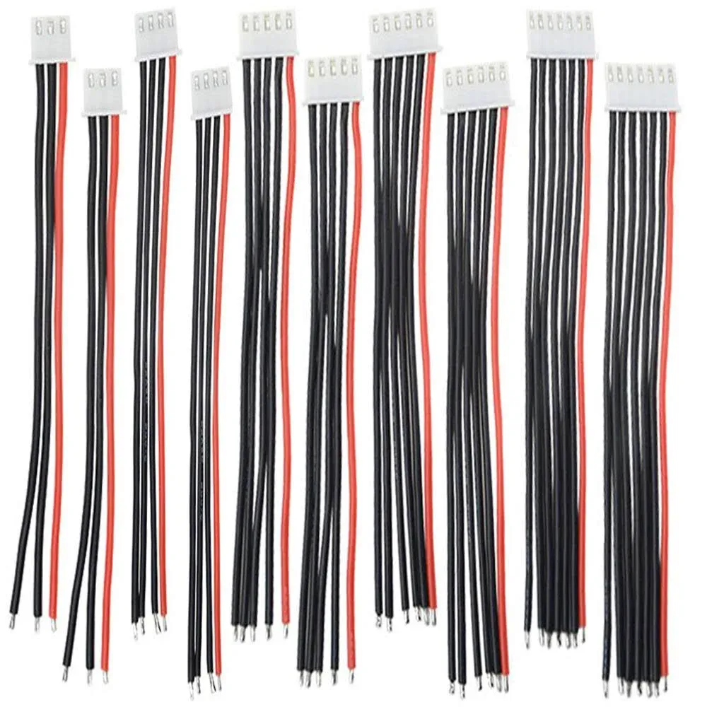 Yiqigou 10pcs 5.9inch JST-XH Connector Plug 2S-6S 2S 3S 4S 5S 6S Lipo Balance...