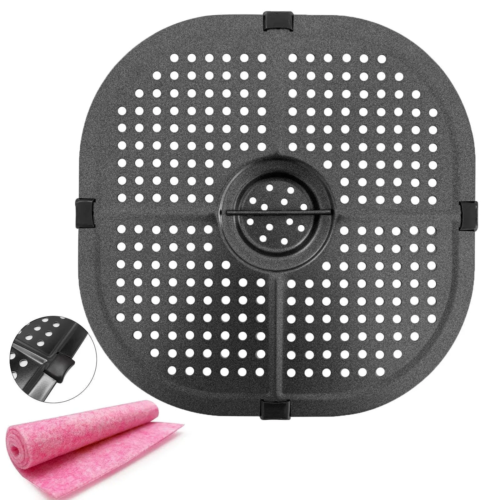 Air Fryer Grill Pan Replacement Parts for 5QT COSORI Air Fryers, 9.09IN Premium