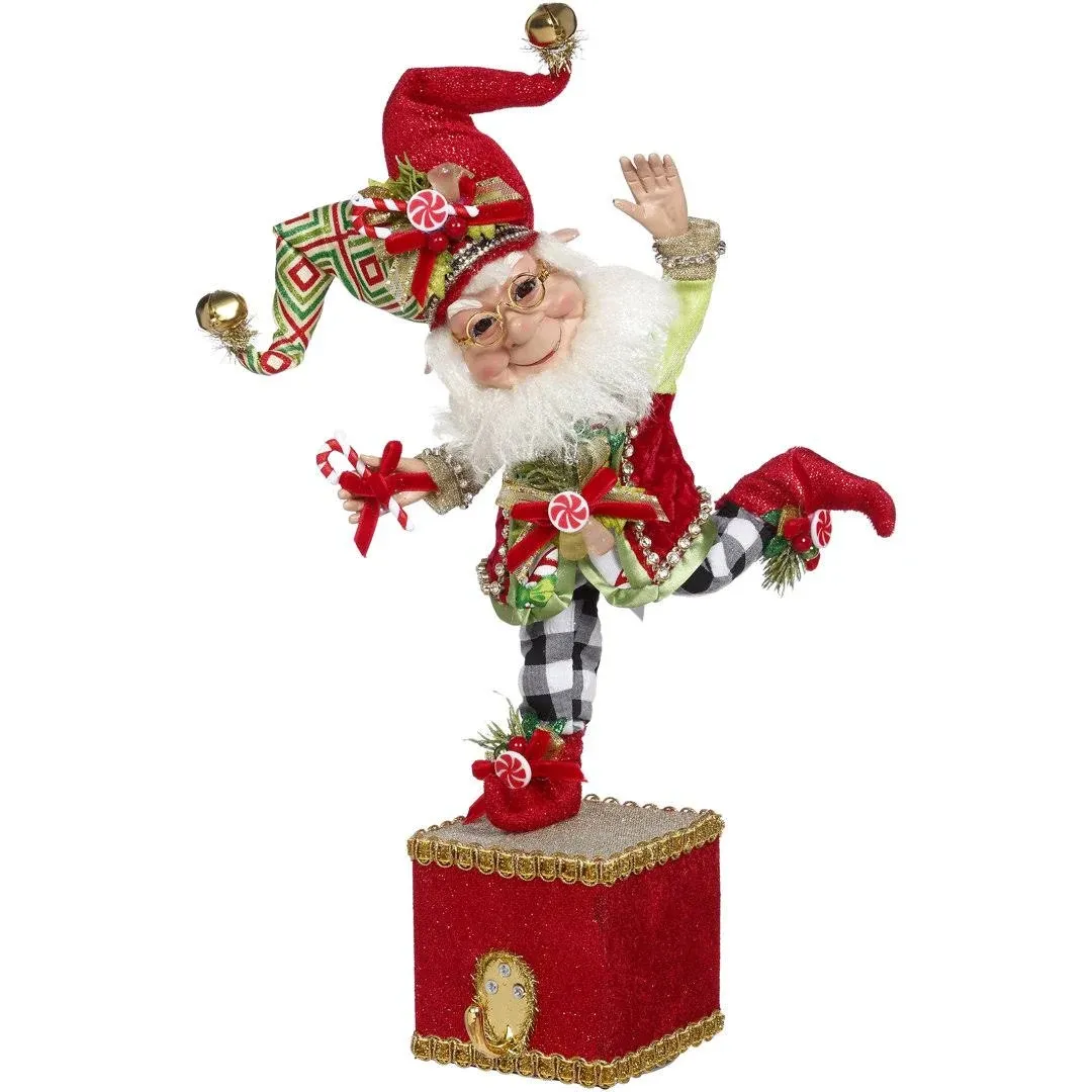 Candy Dandy Elf Stocking Holder - 13.5 Inches