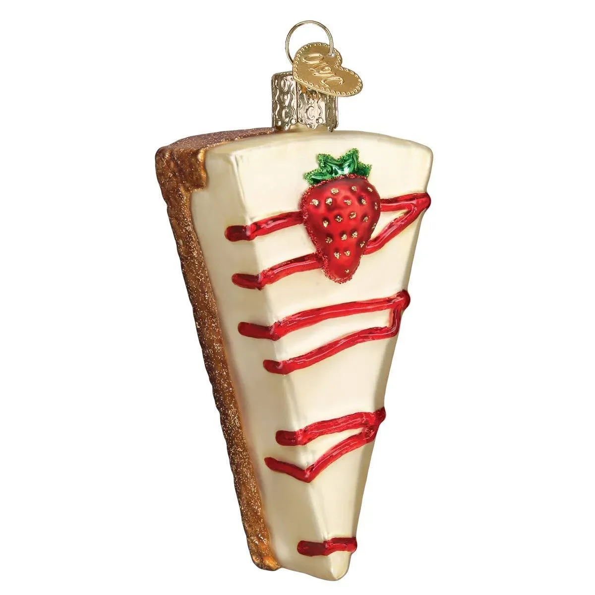 Old World Christmas Cheesecake Ornament