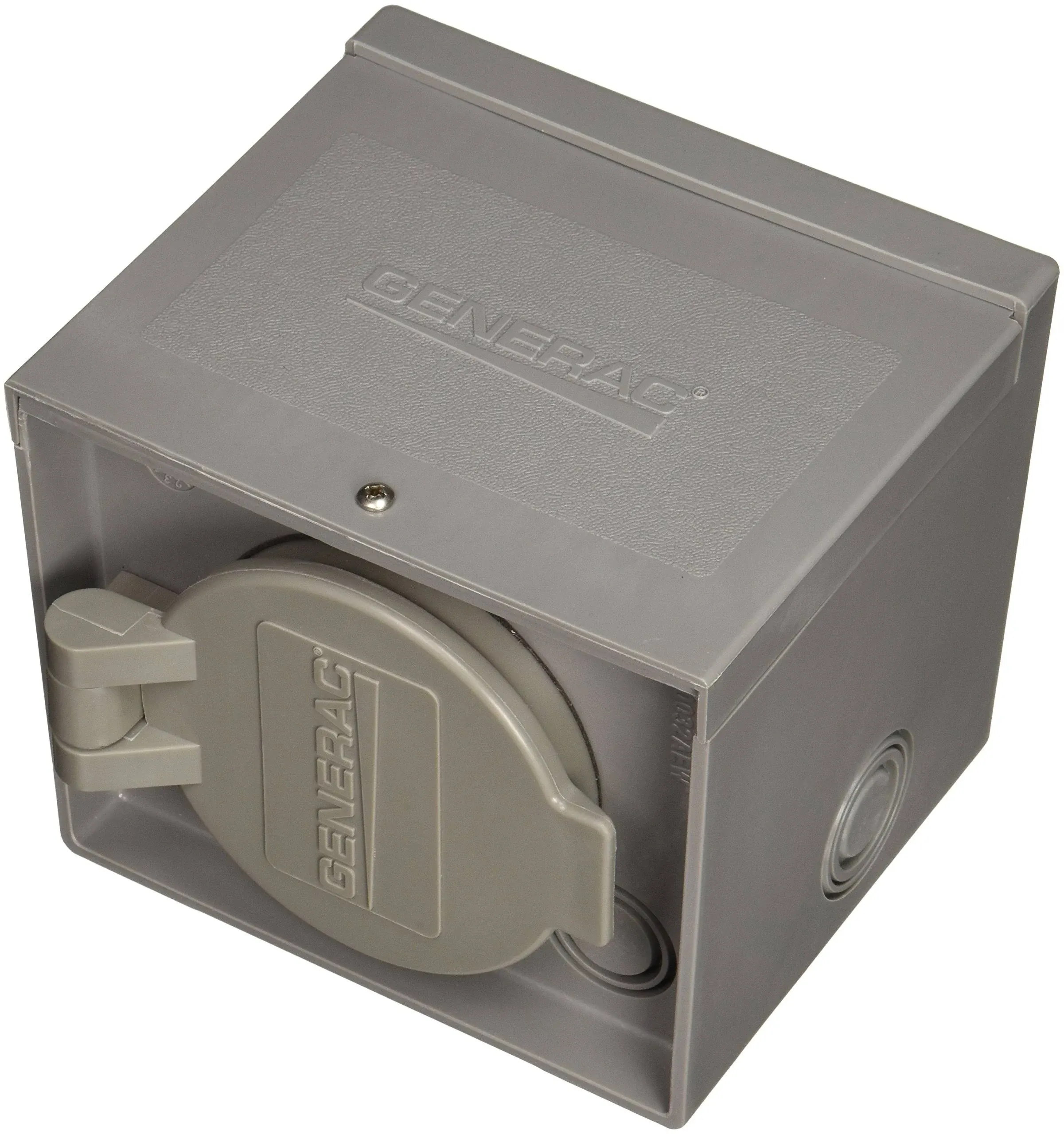 Generac GNC-6340 30 Amp 125/250V Raintight Inlet Box Nema L14-30 Sprin