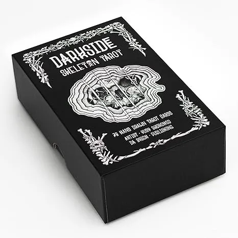 Darkside Skeleton Tarot Cards Deck, Foil Edition