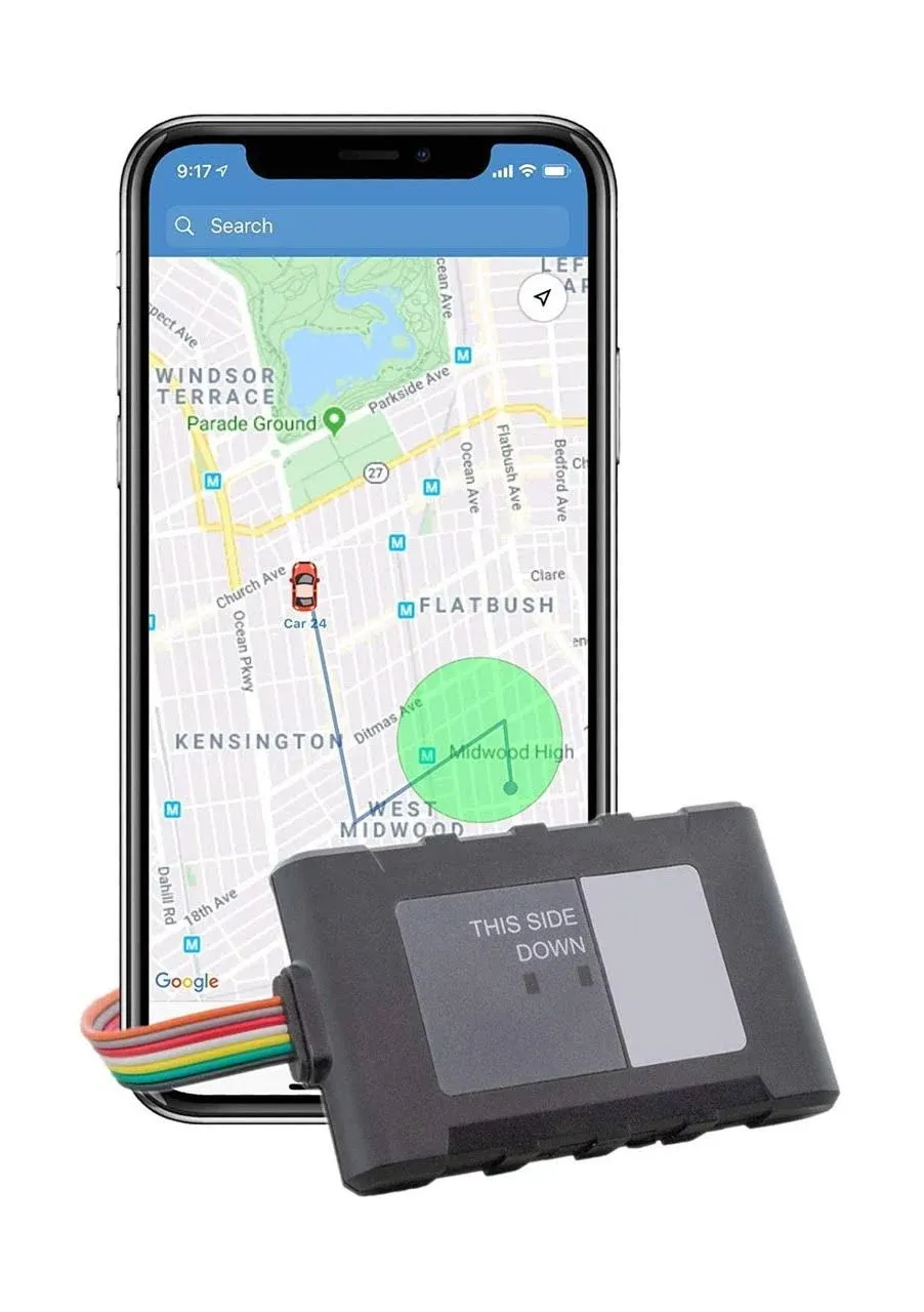 Brickhouse Security LTE Livewire 4 Vehicle GPS Tracking Device For Cars, Trucks, Teens, Fleets, With No Batteries Required - Subscription Required!