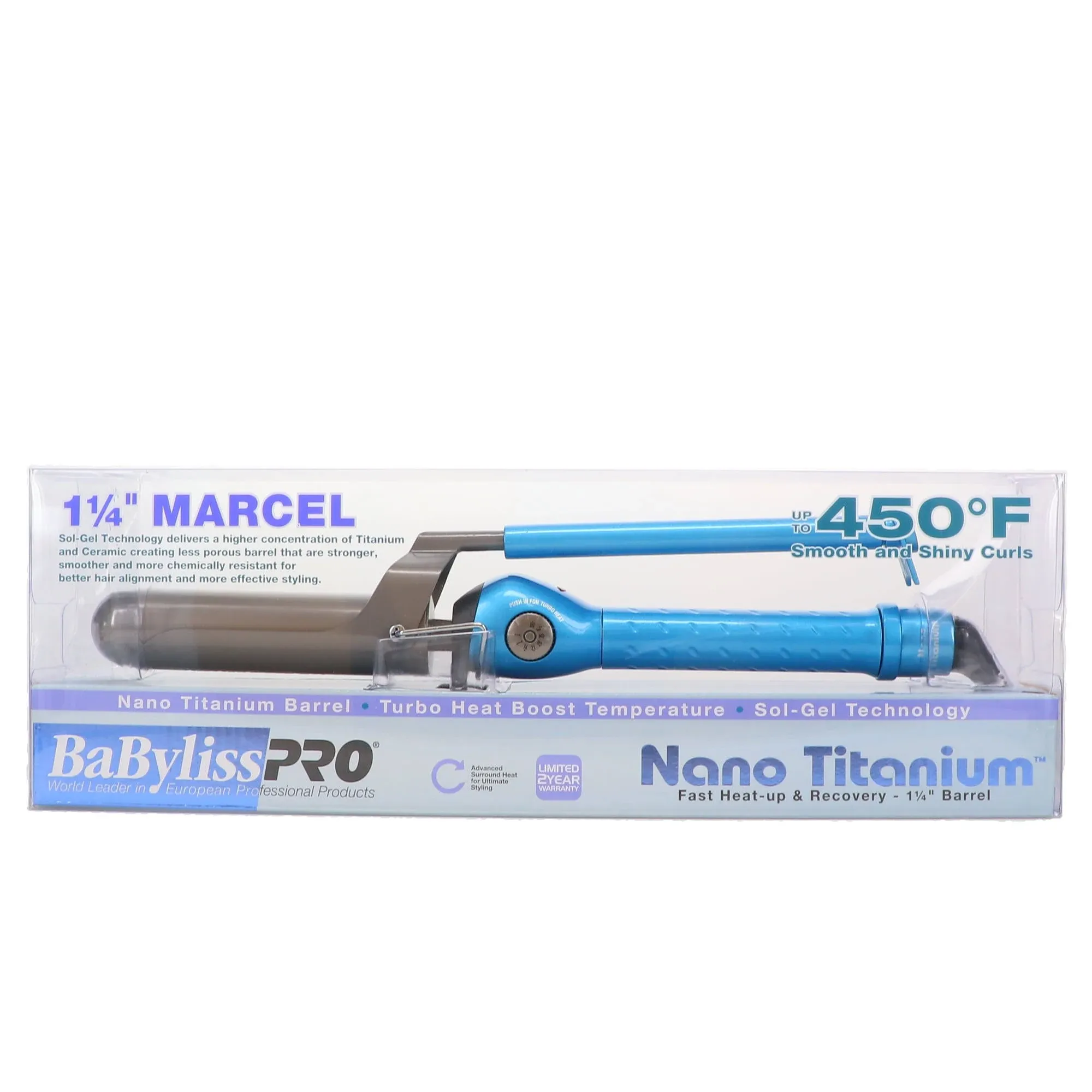 BaBylissPRO Nano Titanium Curling Iron Marcel