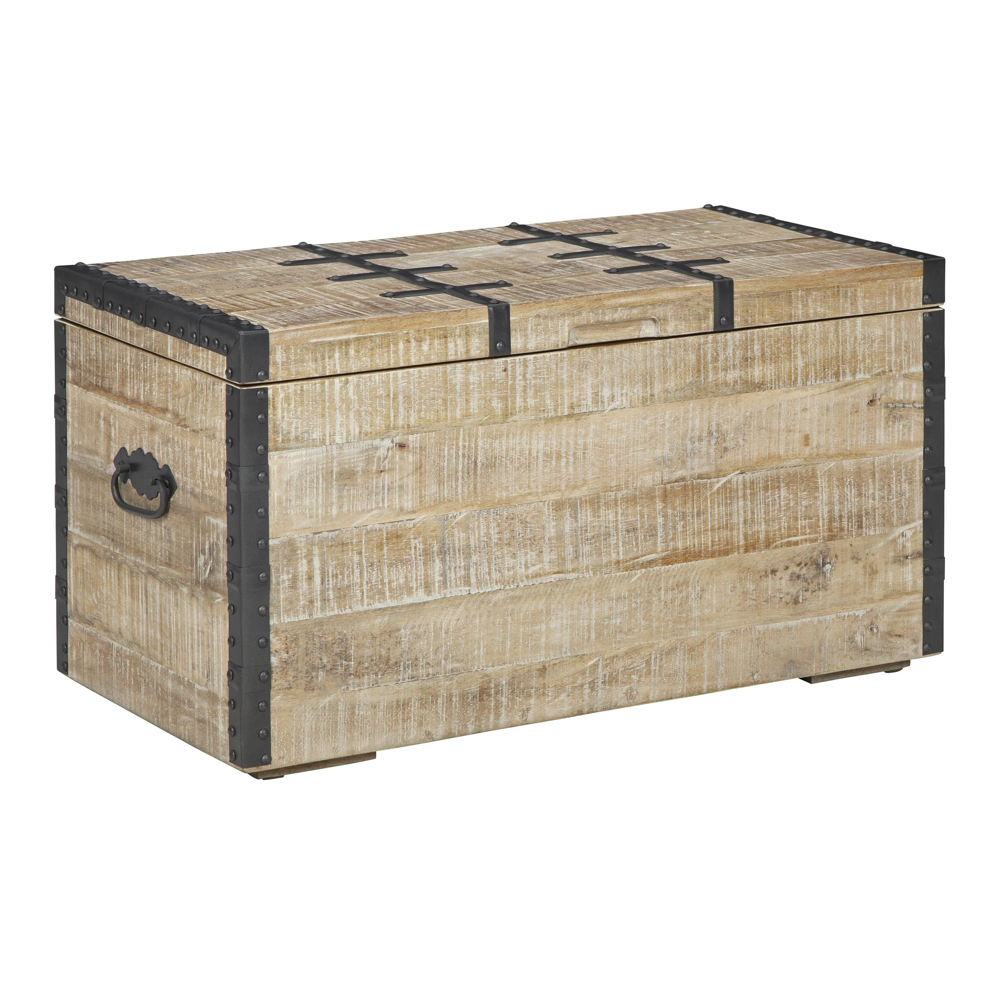 Ashley Dartland Storage Trunk - Whitewash