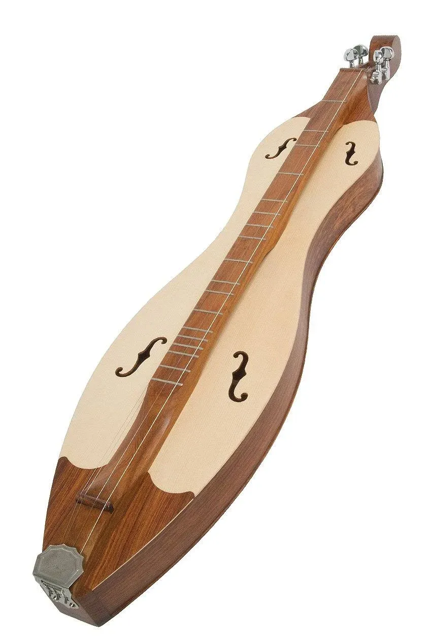 Roosebeck Grace Mountain Dulcimer 4-String Vaulted Fretboard Spruce F-Holes - Walnut