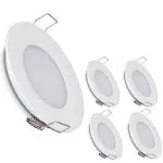 Acegoo RV Boat Recessed Ceiling Light 4 Pack