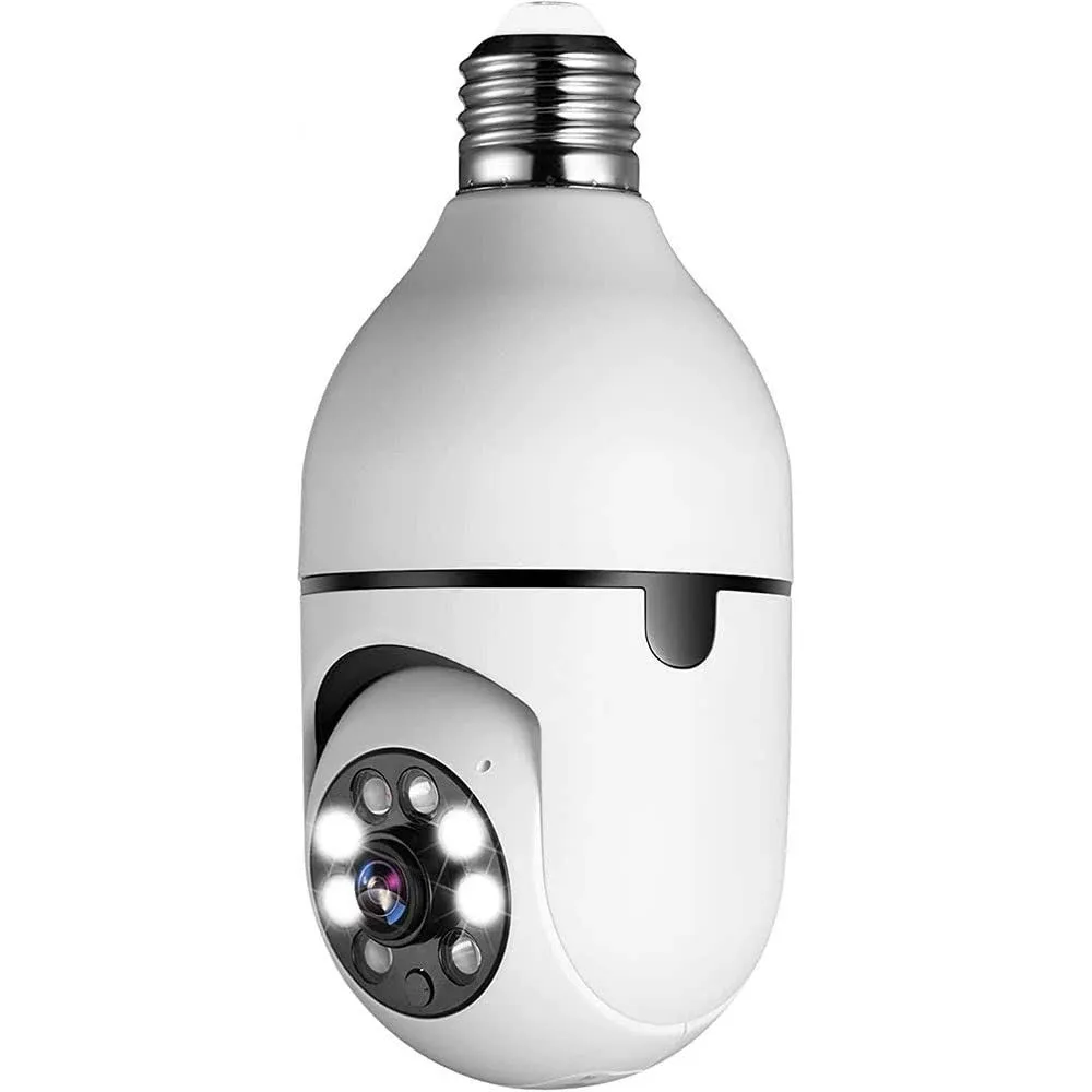 1080 P E27 Light Bulb Surveillance Camrea - 5G, Wifi, Night Vision, Automatic ...