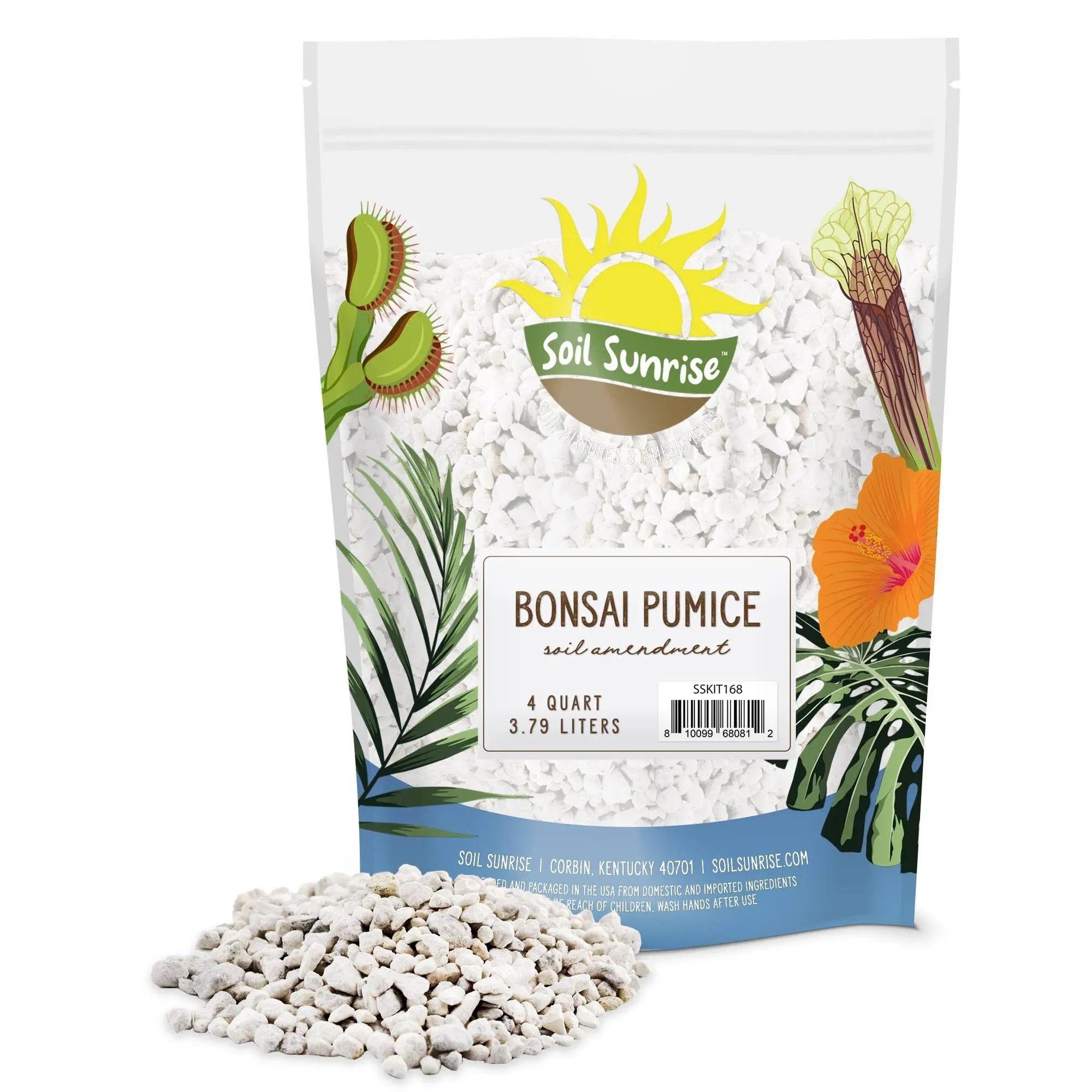 Horticultural Bonsai Pumice Soil Additive Ideal Substrate for Bonsai Trees, Cactus and Succulents