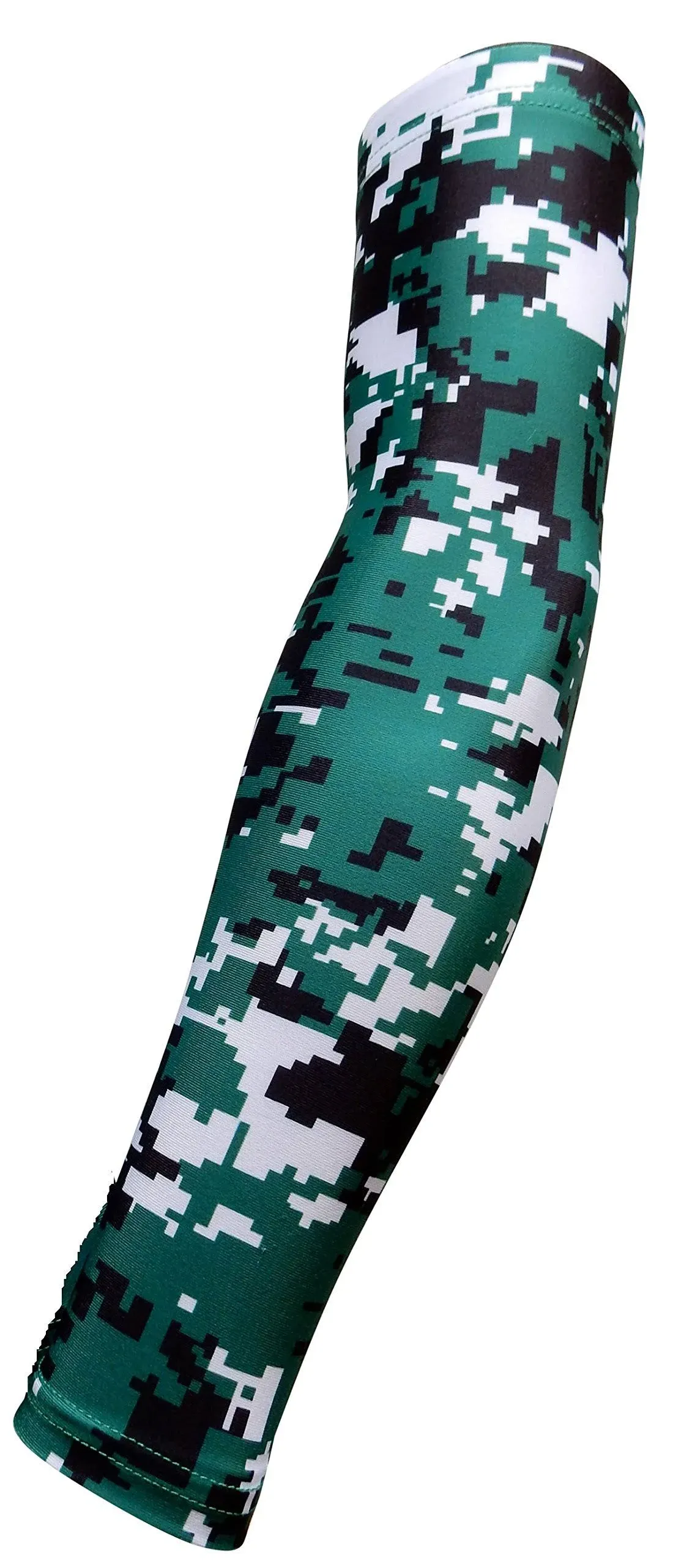 SportsFarm Youth & Adult Sizes Moisture Wicking Compression Arm Sleeve (1 Sleeve) (Over 100 Colors Available in Our Store)