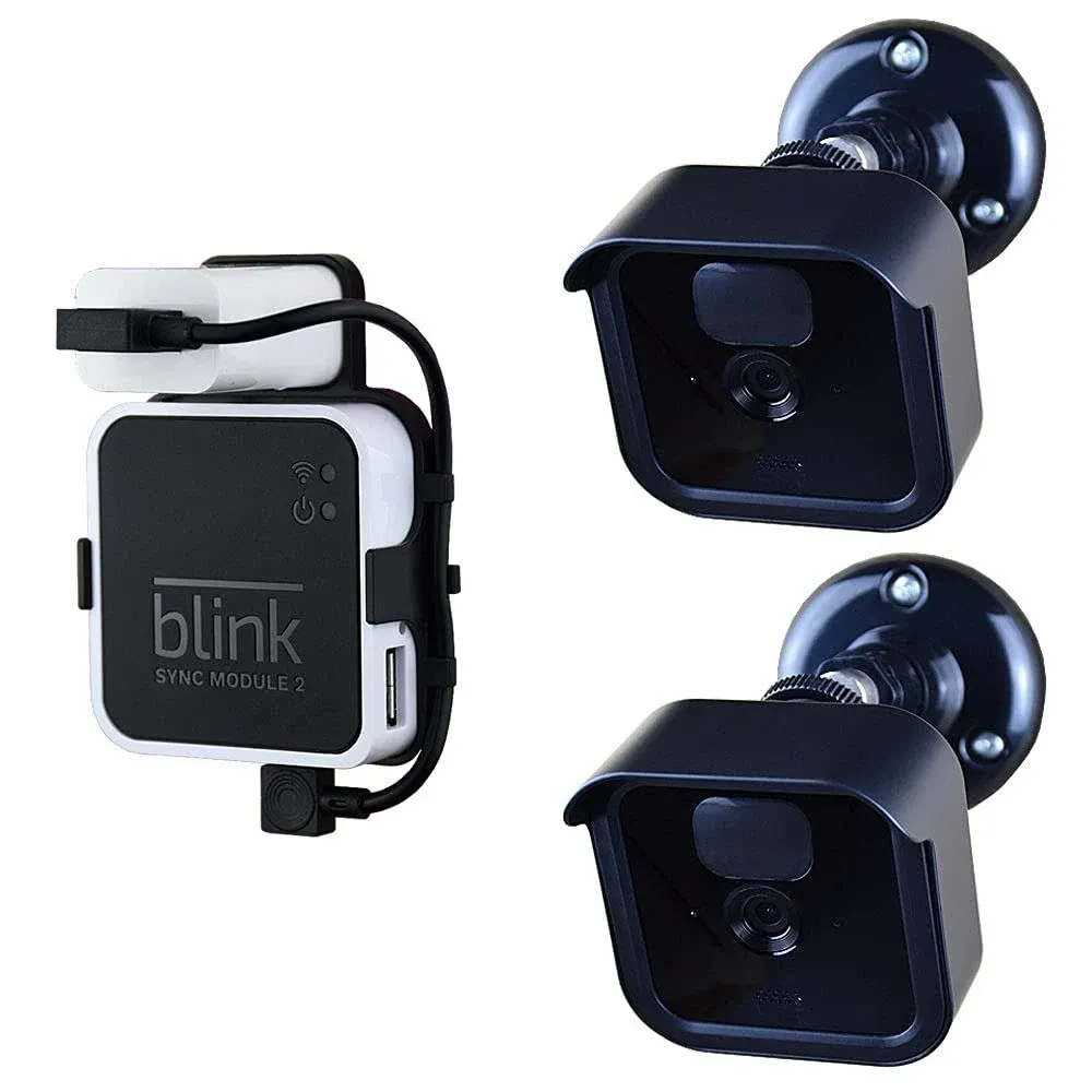 All-New Blink Outdoor Camera Mount Bracket with Outlet Wall Mount for Blink S...