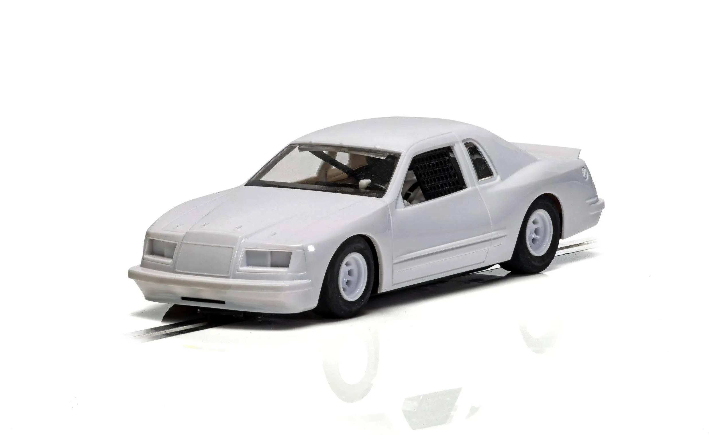 Scalextric C4077 Ford Thunderbird White Unpainted 1/32 Slot Car DPR