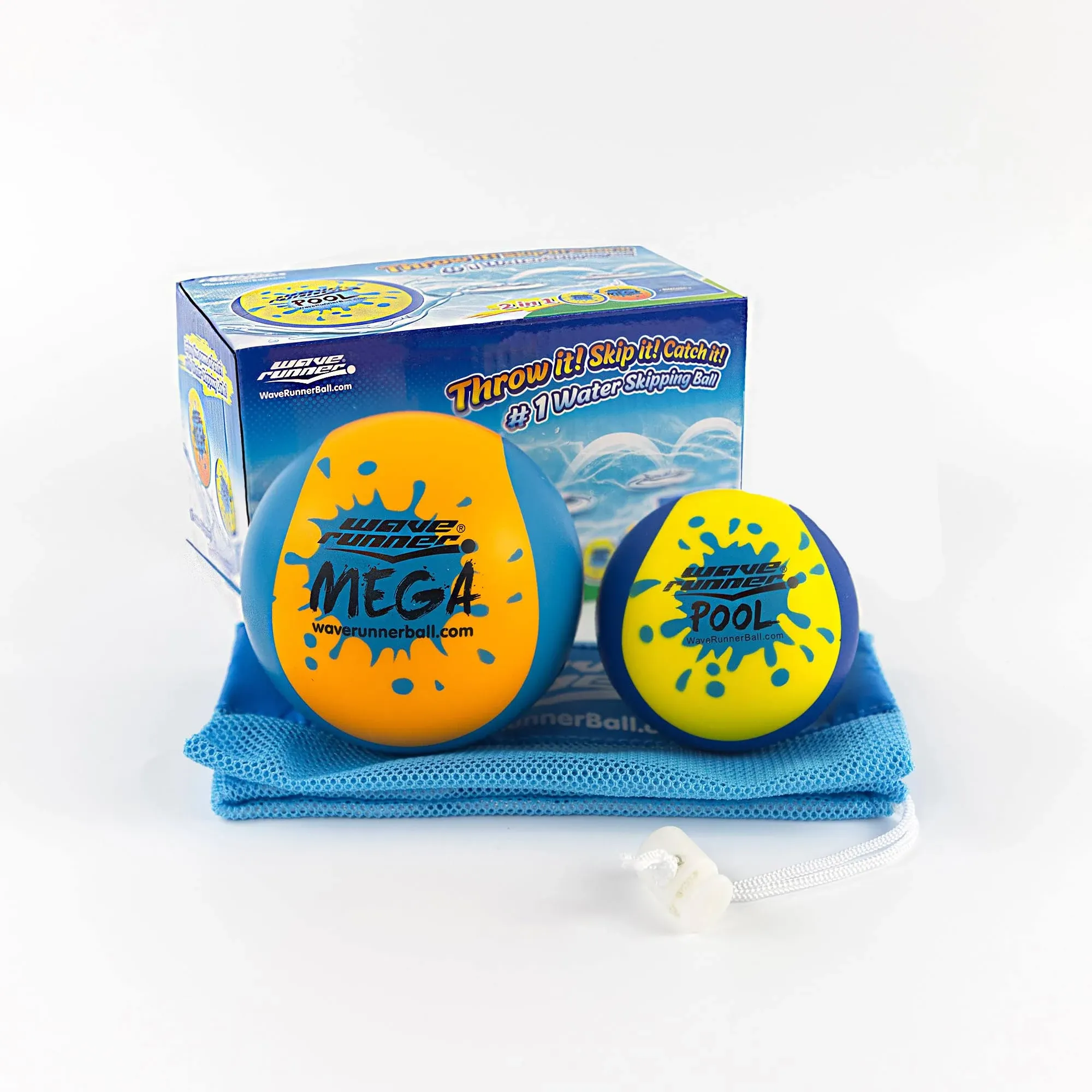 Wave Runner Skipping Speed DUO Set Water Skipping Bouncing Balls