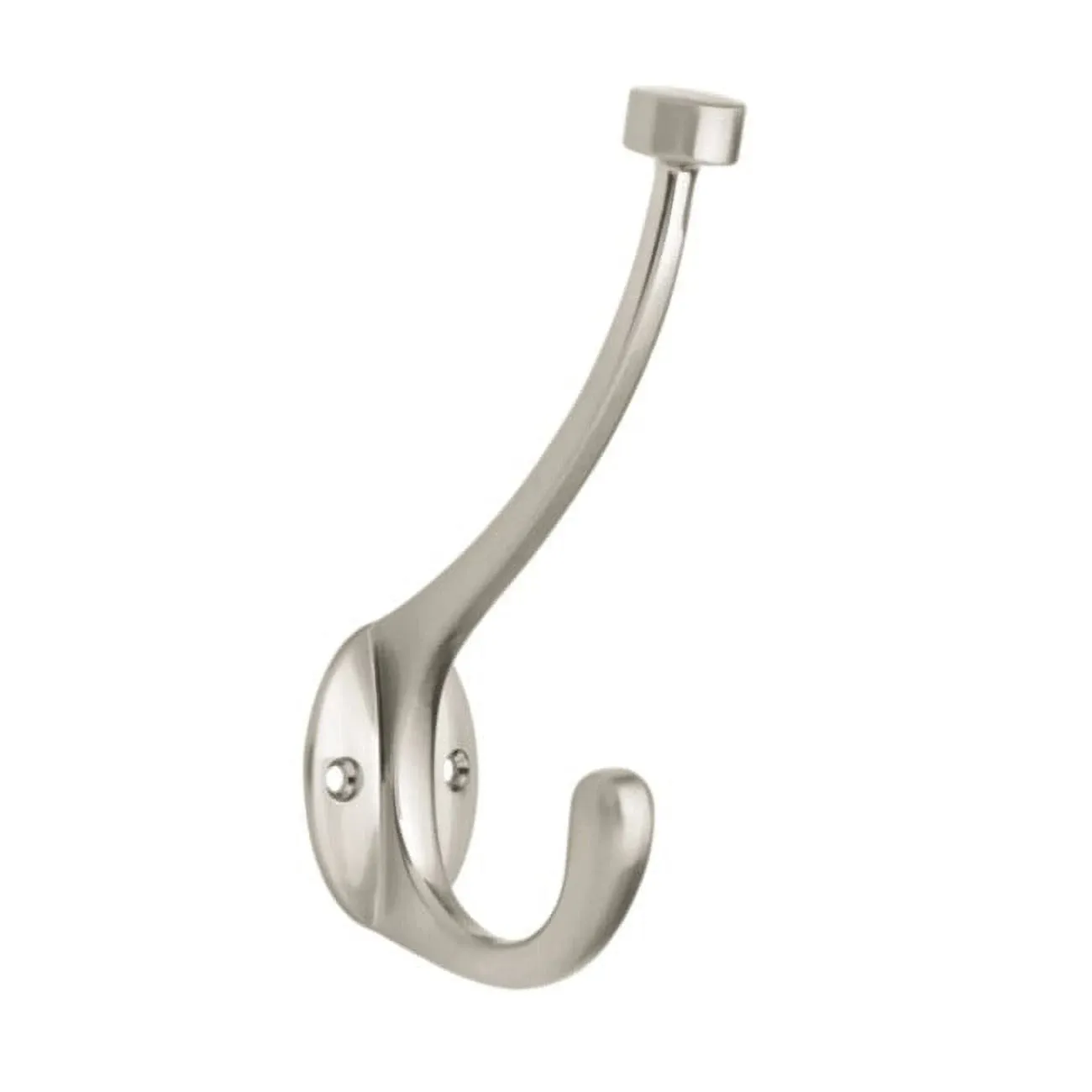 Franklin Brass B45006J-BSN-C7 Pilltop Coat and Hat Hook, 1 Count (Pack of 1), Satin Nickel