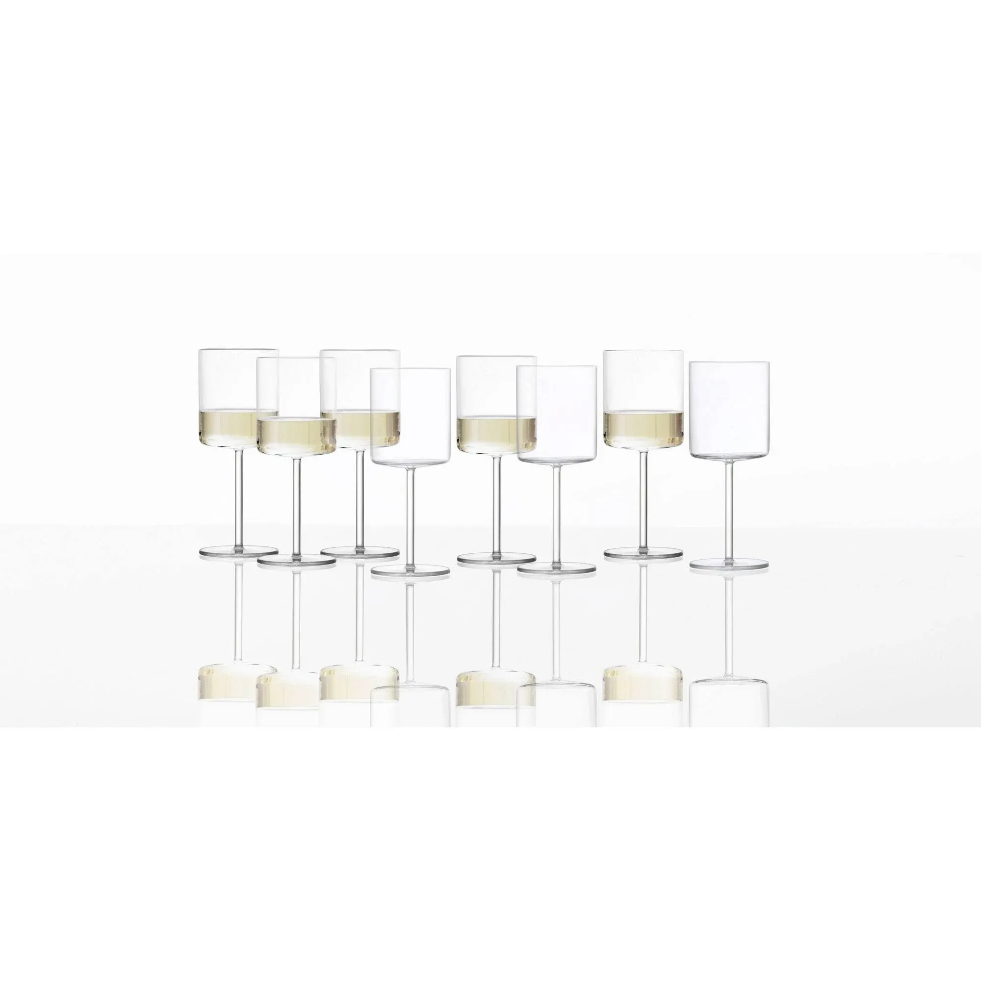 Schott Zwiesel Zwiesel Glas Tritan Modo Collection White Wine Glass, 13.5-Ounce, Buy 6, Get 8