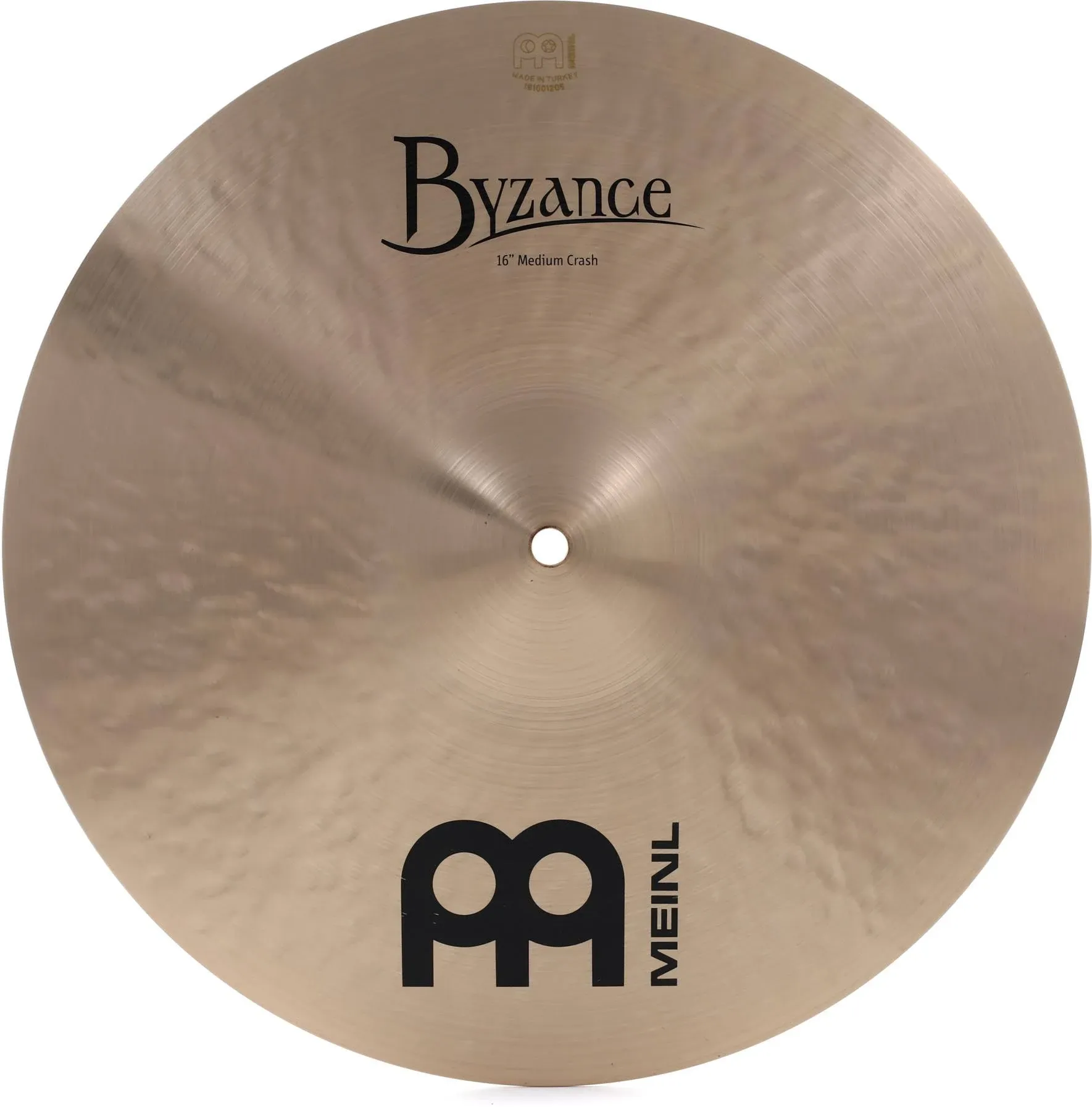 Meinl Byzance Medium Crash Traditional Cymbal