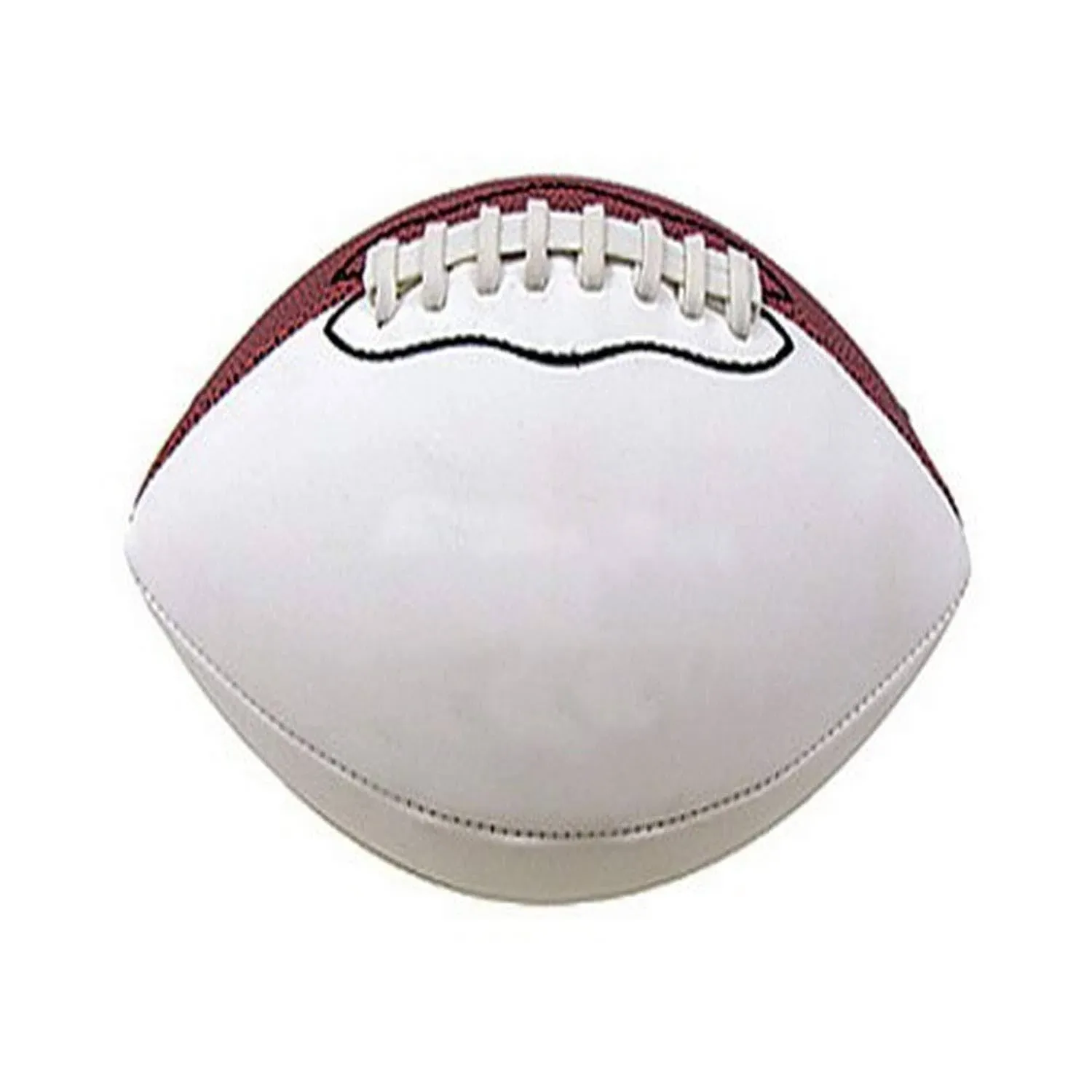 Baden Mini 8.5-Inch Size Autograph Football with 2 Brown and 2 White Panels