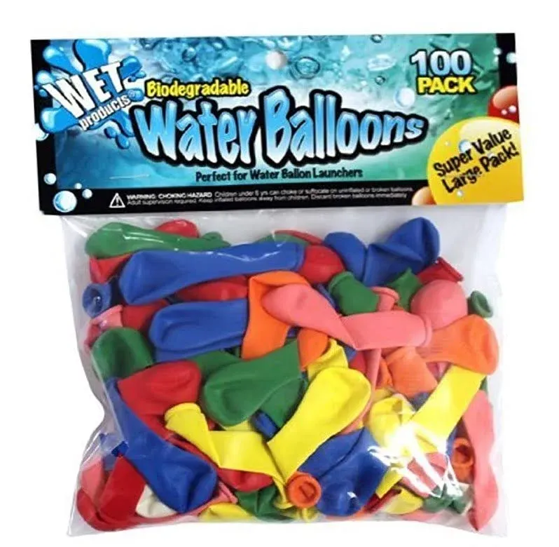 Biodegradable Water Balloons 100 pack