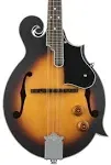 Washburn M3EK Americana F-Style Acoustic Electric Mandolin Starter Pack, Tobacco Sunburst