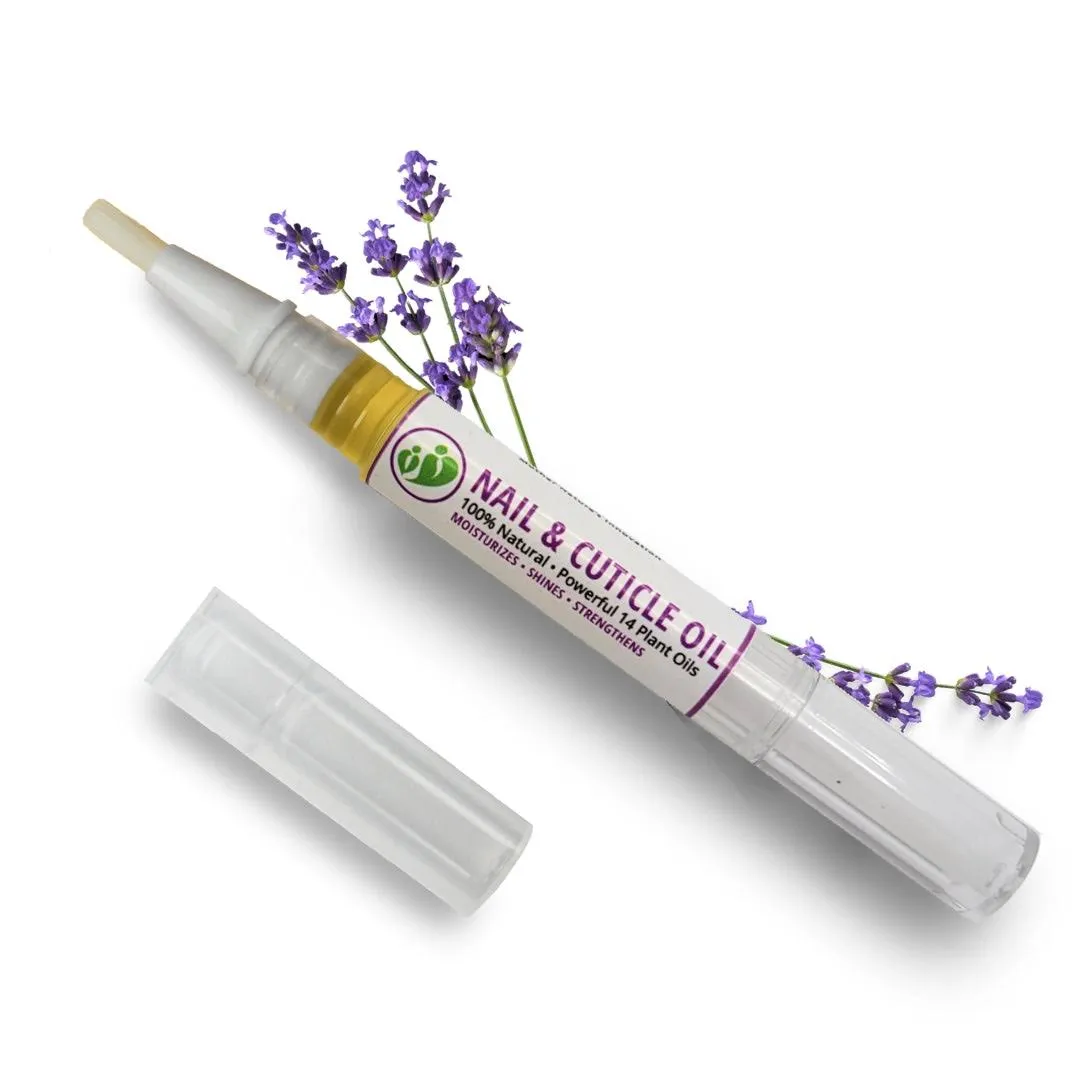 Nail & Cuticle Oil Pen | Restores & Protects Damaged | Moisturizes, Strengthens ...