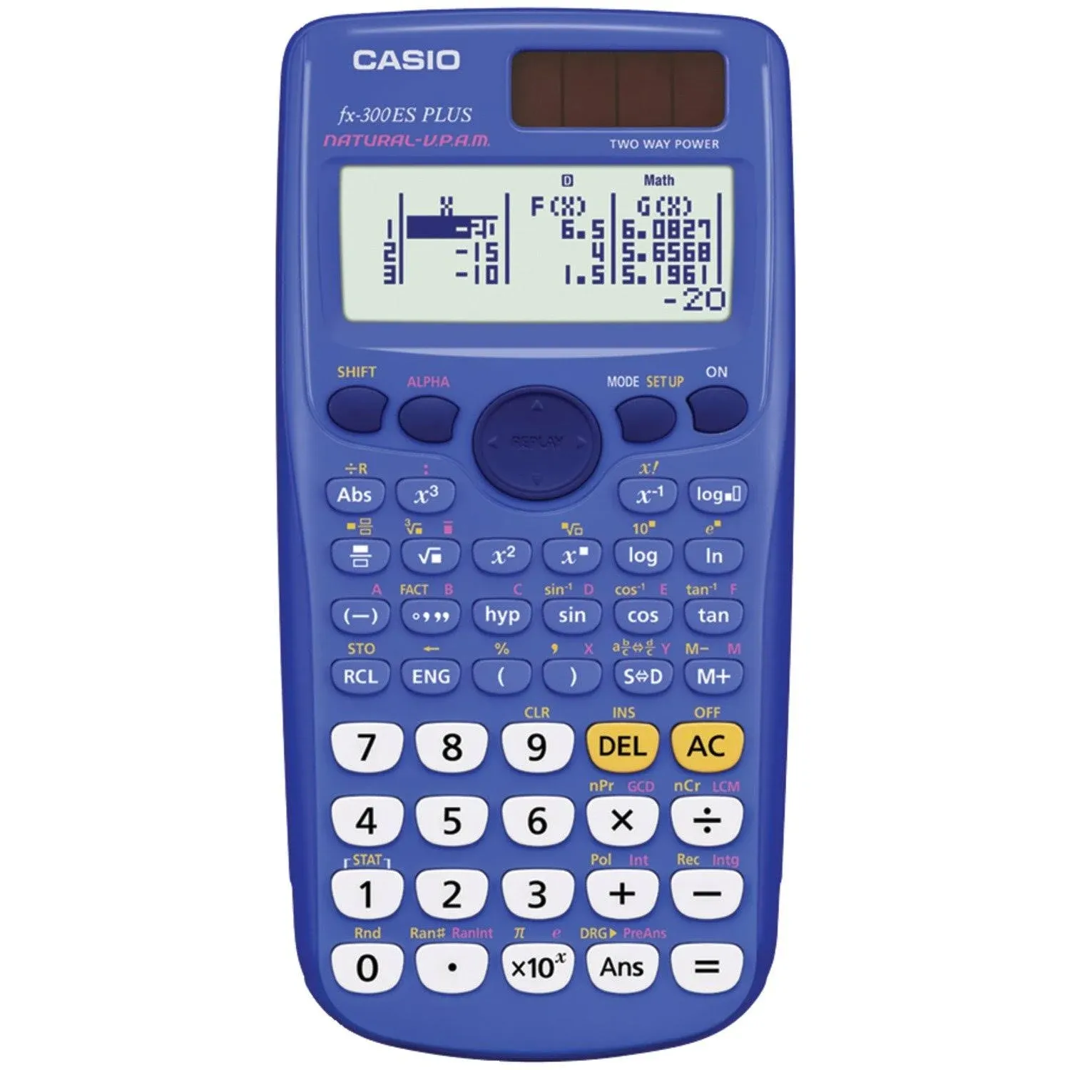 Casio FX-300ES Plus Scientific Calculator, Blue