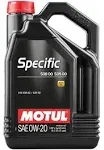 Motul 107384 Specific 508 00 509 00 0W20