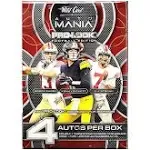 2022 Wild Card Auto Mania Football Retail Box