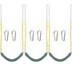 TURFEE - Green Swing Seat Heavy Duty 66" Chain, 3 Pack