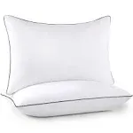 QUBA LINEN Bed Pillows (Set of 2)