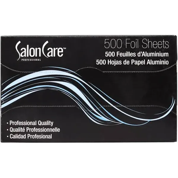 Salon Care Full-Size Foil Sheets 500 Count