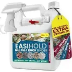 Vuba EASIHOLD Rocks - 3L Resin Gravel Glue with Applicator for Bonding Stones, Bark and Gravel On Borders, Patios and Garden Paths. Lasts Up to 3