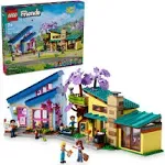 LEGO 42620 Friends Ollys und Paisleys Familien Haus, 2 Häuser und ein Baumhaus