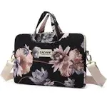 Dachee Black Lotus Atten Waterproof Laptop Shoulder Messenger Bag Case Sleeve Fo