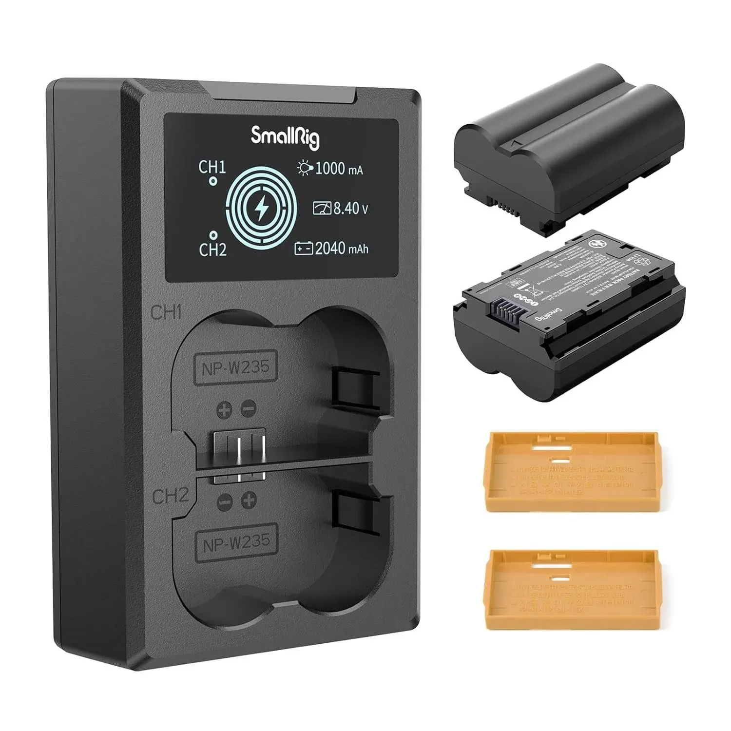 SmallRig NP-W235 2-Battery Kit with Dual Charger