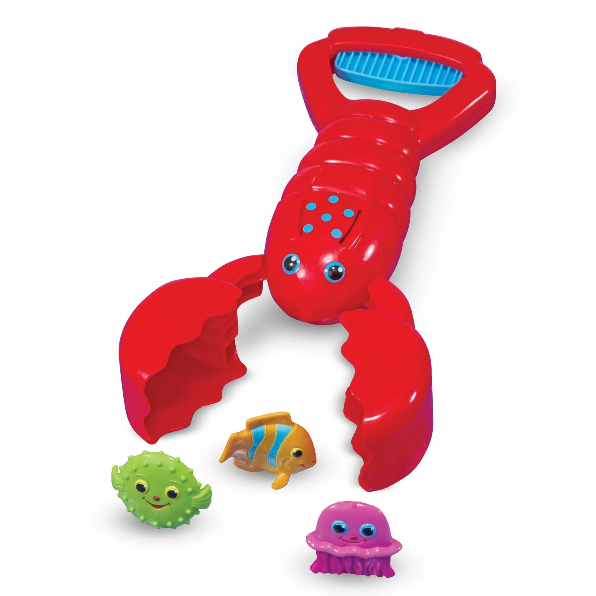 Melissa & Doug Sunny Patch Louie Lobster Claw Catcher - Grab-and-Squeeze Pool Toy For Ages 5+ years