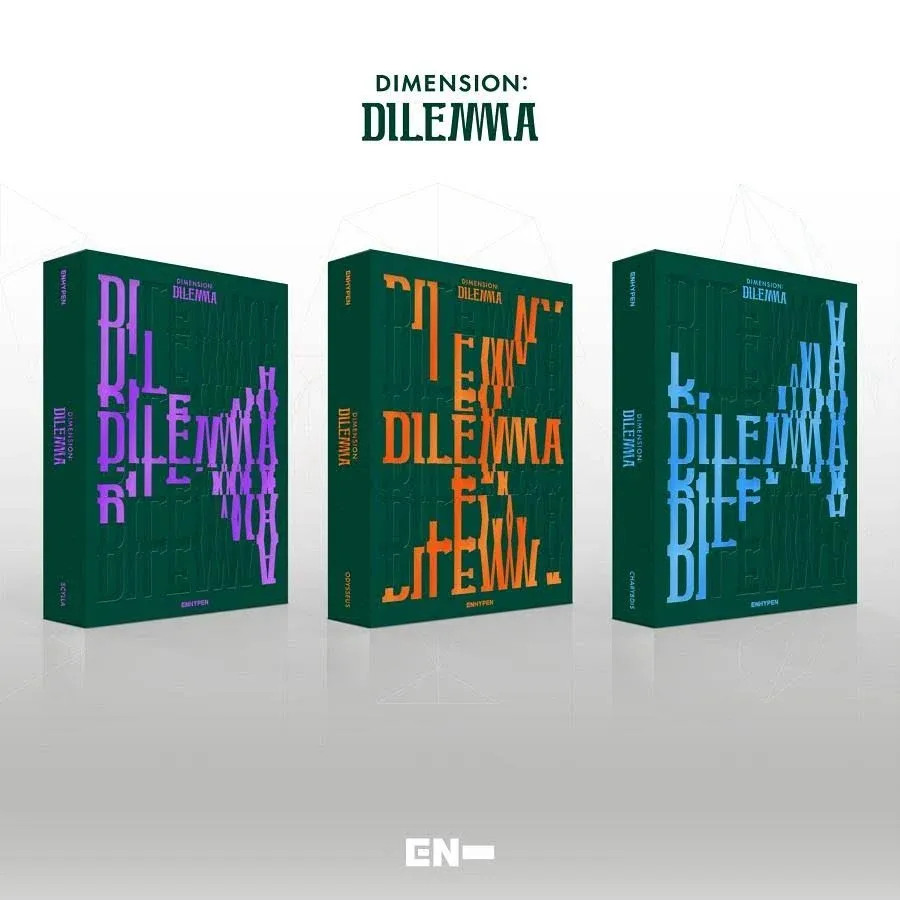 ENHYPEN - DIMENSION : DILEMMA Album (ODYSSEUS+SCYLLA+CHARYBDIS ver. SET)