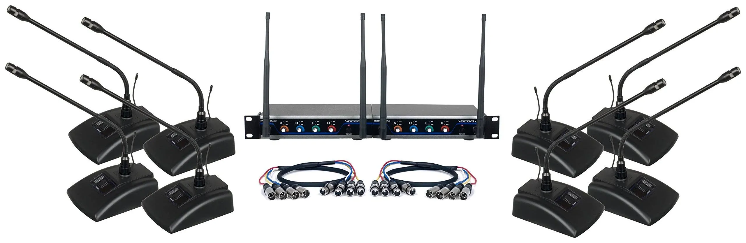 VocoPro Digital-Conference-8 Wireless Microphone System