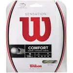 Wilson Sensation Tennis Racket String 15 G/1.35 mm, Comfort