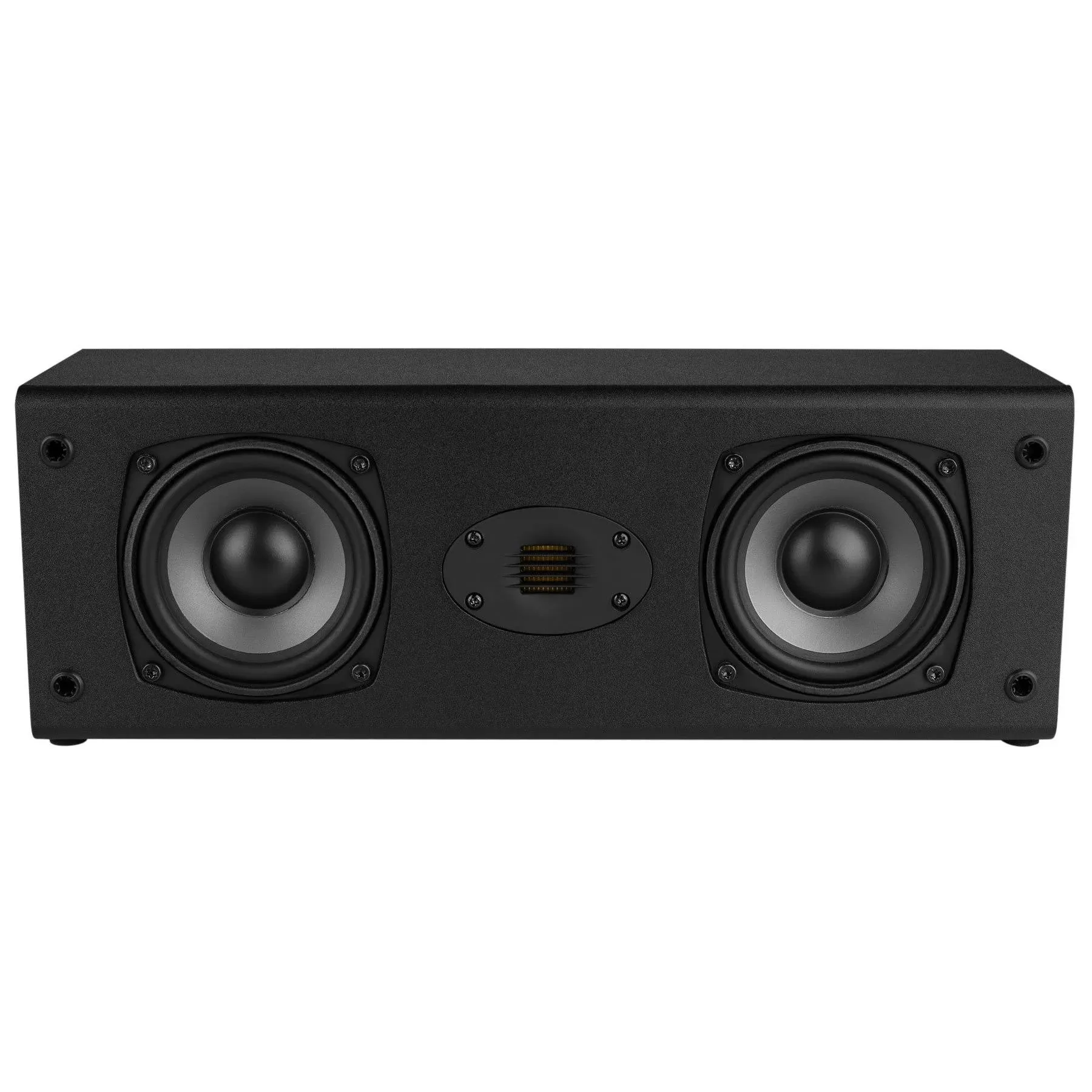 Dayton Audio C452-AIR Dual 4-1/2" 2-Way Center Channel Speaker with AMT Tweeter