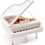 Piano Music Box, Wind Up Musical Boxes, Classical Music Box for Girls Birthday Gift or Desk Decoration Ornament