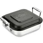 All-Clad, E9019464, Gourmet Accessories, Square Baker with lid, Stainless Steel