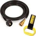 Champion Power Equipment 12-Foot Propane Hose Extension Kit