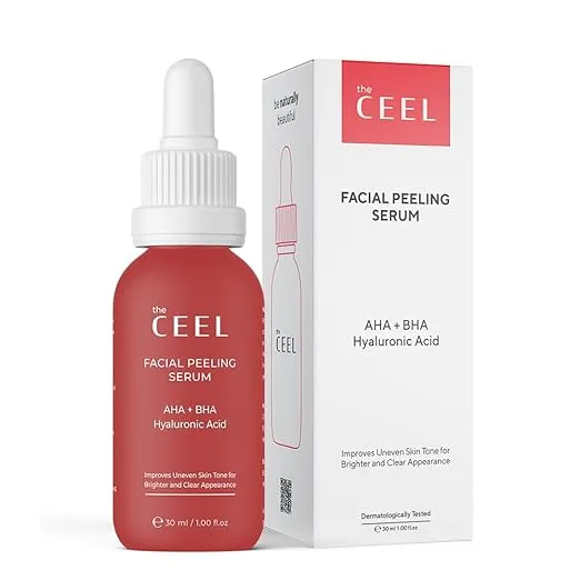 Facial Peeling Serum With 10% AHA 2% BHA Saliscylic Acid Serum for Acne Blemish