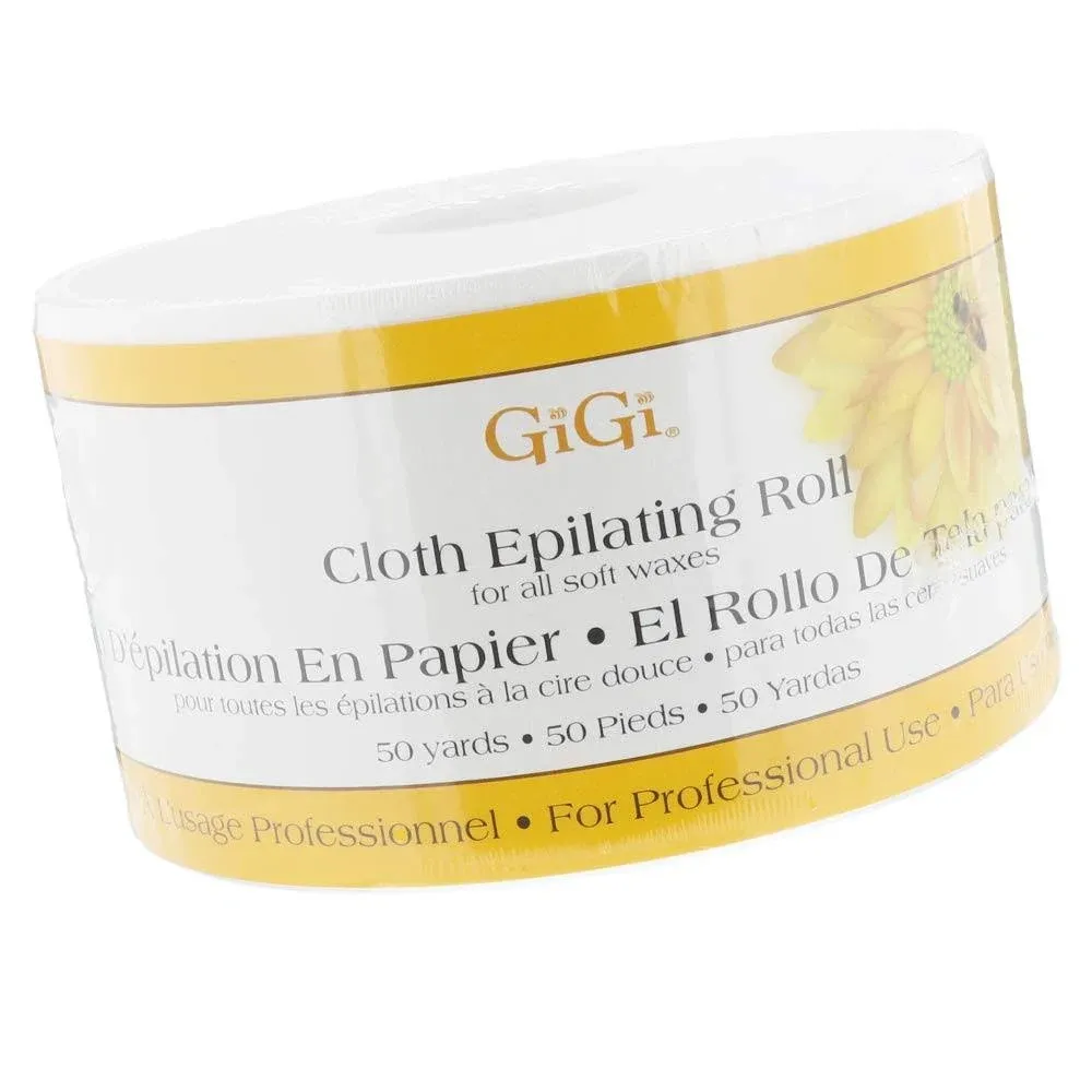 GiGi Cloth Epilating Roll for Hair Waxing / Hair Removal, 50 yds