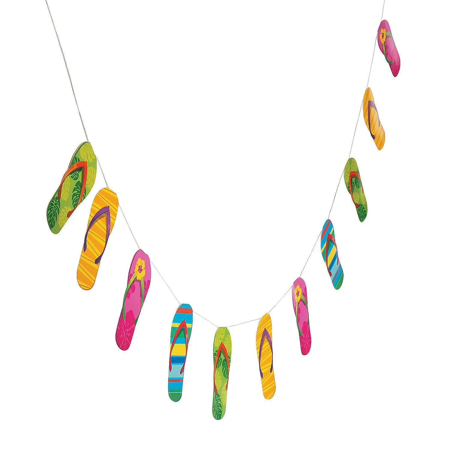 Flip Flop Garland, Party Decor, 1 Piece