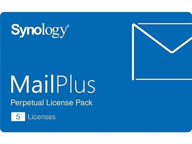 Synology MailPlus License Pack for 5 Email Accounts